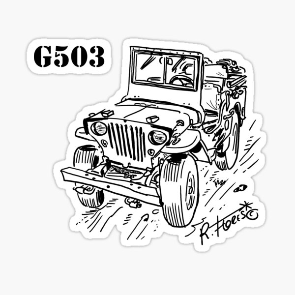 G503! (8) Sticker