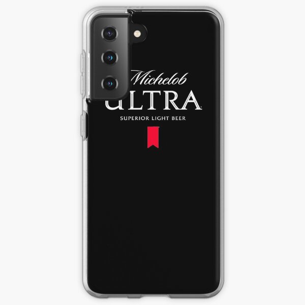 Michelob Ultra white Samsung Galaxy Soft Case