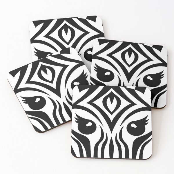 Item preview, Black & White Zebra Face designed and sold by CroDesign.