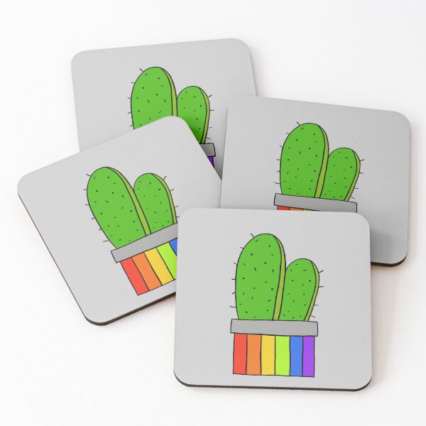 Item preview, Cute Cactus Design #3: Rainbow Pot Cacti designed and sold by DreamCactus.