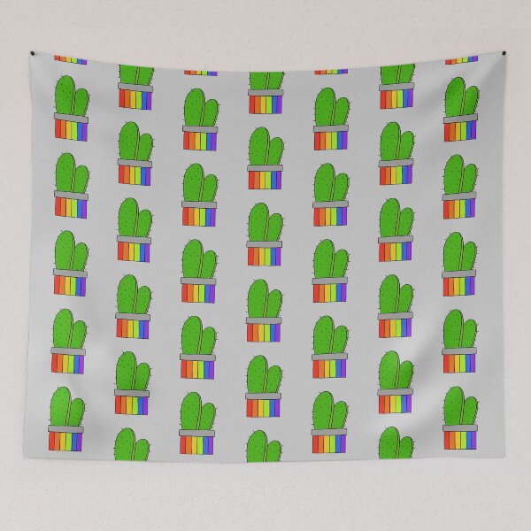 Item preview, Cute Cactus Design #3: Rainbow Pot Cacti designed and sold by DreamCactus.