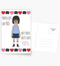 Your Butt Says Yes Postcards