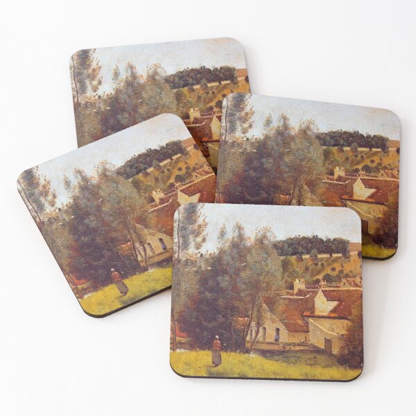Item preview, The Evaux Mill at Chiery, near Chateau Thierry-Camille Corot designed and sold by LexBauer.