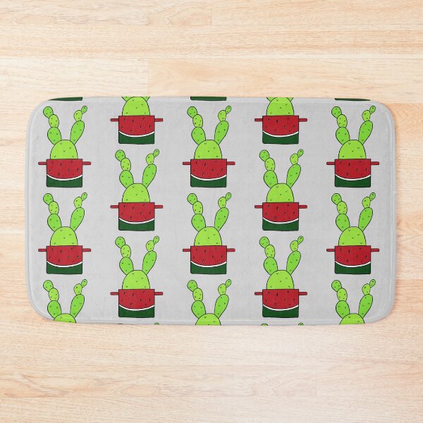 Item preview, Cute Cactus Design #4: Watermelon Pot Cactus designed and sold by DreamCactus.