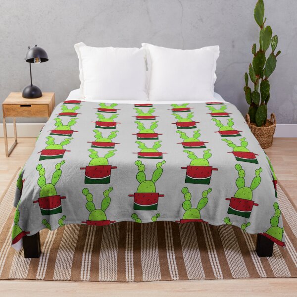 Item preview, Cute Cactus Design #4: Watermelon Pot Cactus designed and sold by DreamCactus.