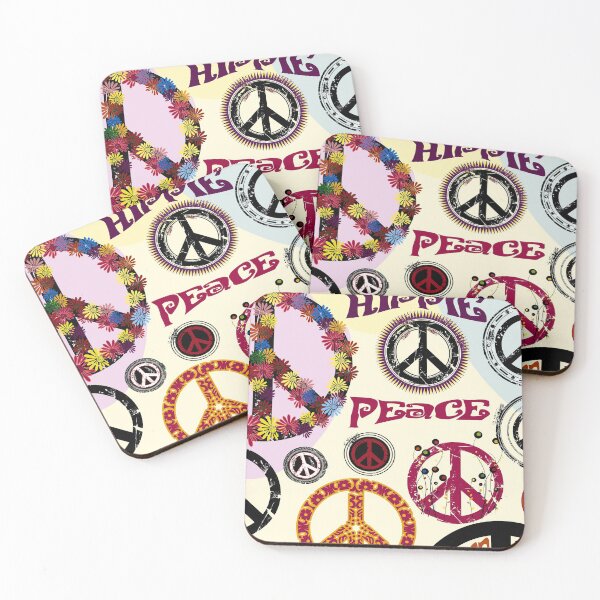 Item preview, Flower Power Peace And Love Hippie  designed and sold by CroDesign.