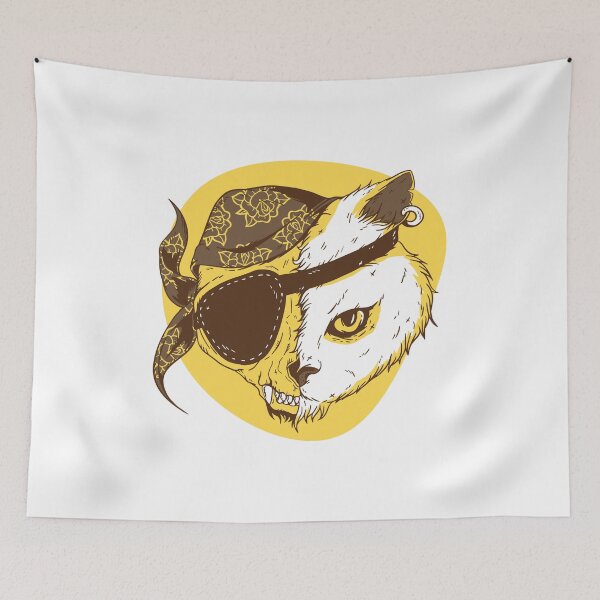 Item preview, Pirate Cat designed and sold by Angelandspot.