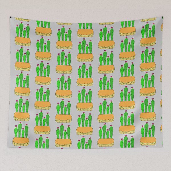 Item preview, Cute Cactus Design #9: Delicate Melon Pot Cacti designed and sold by DreamCactus.