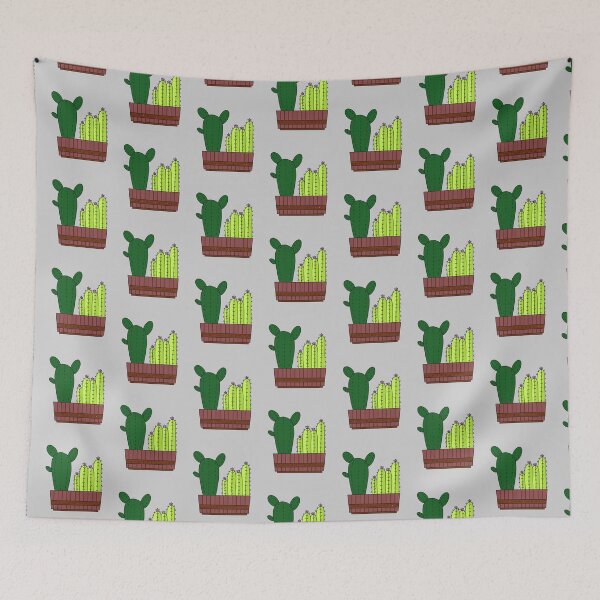 Item preview, Cute Cactus Design # 10: 4 Cactus Groupies designed and sold by DreamCactus.