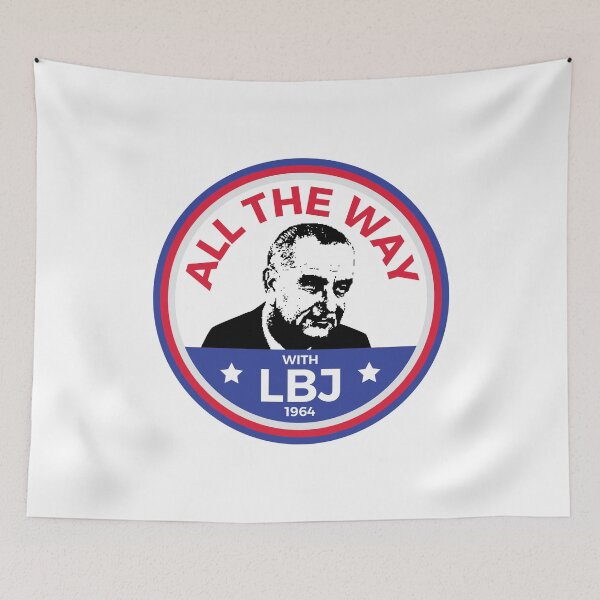Item preview, President Lyndon Baines Johnson Democrat Campaign LBJ  designed and sold by The Junto Shop.