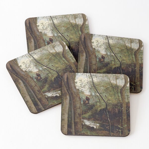 Item preview, Stream in the Woods(Un ruisseau sous bois)-Camille Corot designed and sold by LexBauer.