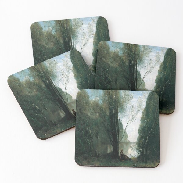Item preview, The Solitude. Recollection of Vigen, Limousin-Camille Corot designed and sold by LexBauer.