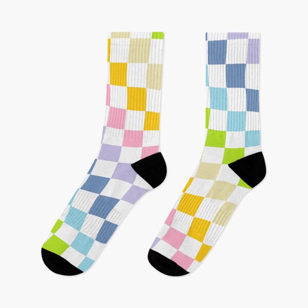 Item preview, Checkered Pastel Rainbow designed and sold by lornakay.
