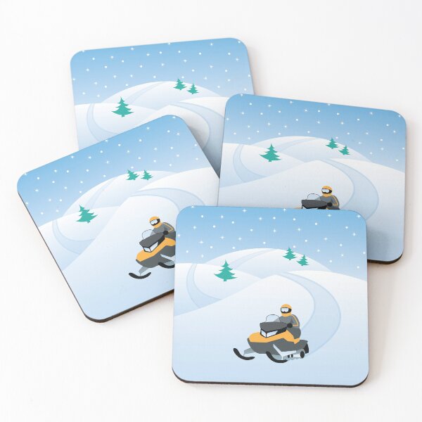 Item preview, Snowmobiling on a Snowy Winter Day designed and sold by Design Minds Boutique.