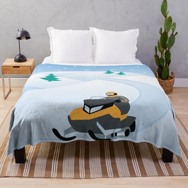 Item preview, Snowmobiling on a Snowy Winter Day designed and sold by Design Minds Boutique.