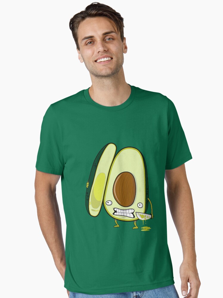 Thumbnail 1 of 7, Essential T-Shirt, Avocados Are Hardcore designed and sold by studiowun.