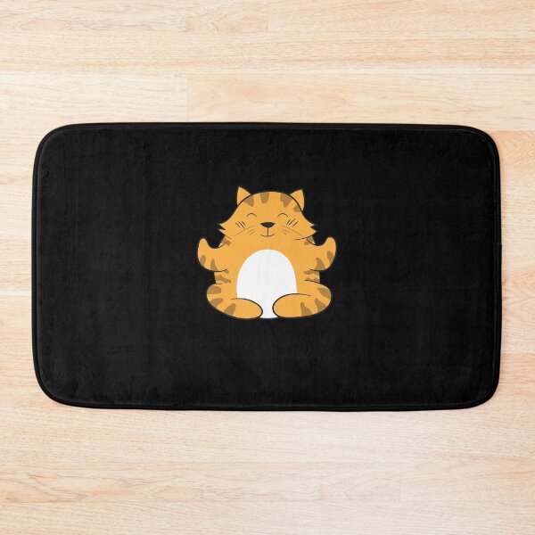 Item preview, Yoga - cat meditates in lotus position designed and sold by Mohja-Design.