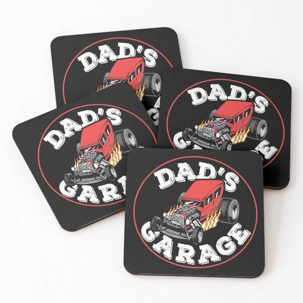 Item preview, Dad Garage Hot Rod designed and sold by TheCrazyBear.