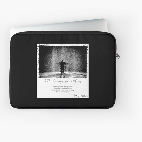 RM - Forever Rain (polaroid version) Laptop Sleeve