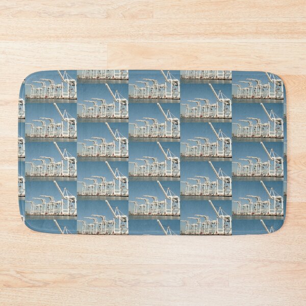 Item preview, Shipping cranes at the Port of Oakland designed and sold by Martha Sherman.