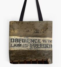 Obedience Tote Bag