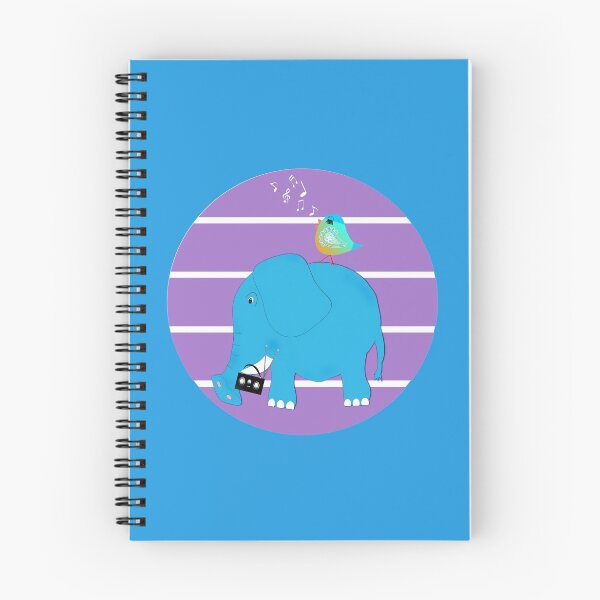 Item preview, Elephant and Chicken Enjoy the Music - #Septcho19 designed and sold by innerspectrum.