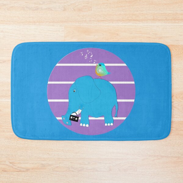 Item preview, Elephant and Chicken Enjoy the Music - #Septcho19 designed and sold by innerspectrum.