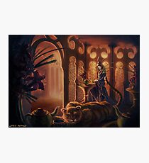 Tiger in the Tea House Photographic Print