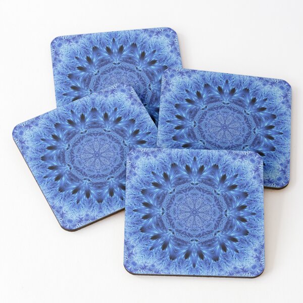 Item preview, Snowflake blue designed and sold by Art by Lilia.
