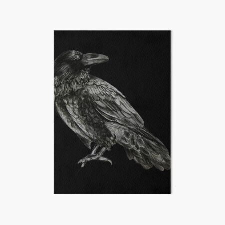 Raven Art Board Print