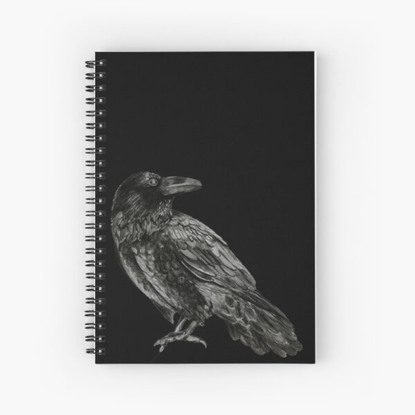 Raven Spiral Notebook