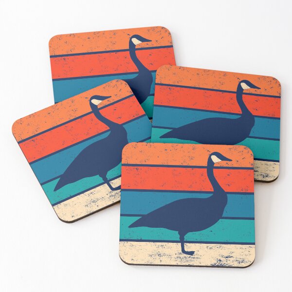 Item preview, Loch Ness Chicken - Colorful Canada Geese designed and sold by AllisonDelDuca.
