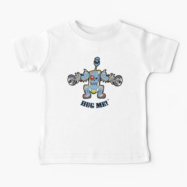 Vista previa del artículo con la obra «Baby Buzz'head Blue», diseñado y vendido por thickblackoutline.