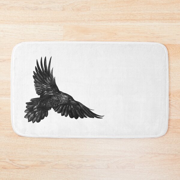 Item preview, Raven in flight designed and sold by Created By Libby.