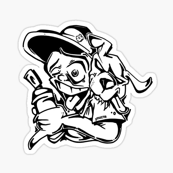 The Artist Glossy Sticker