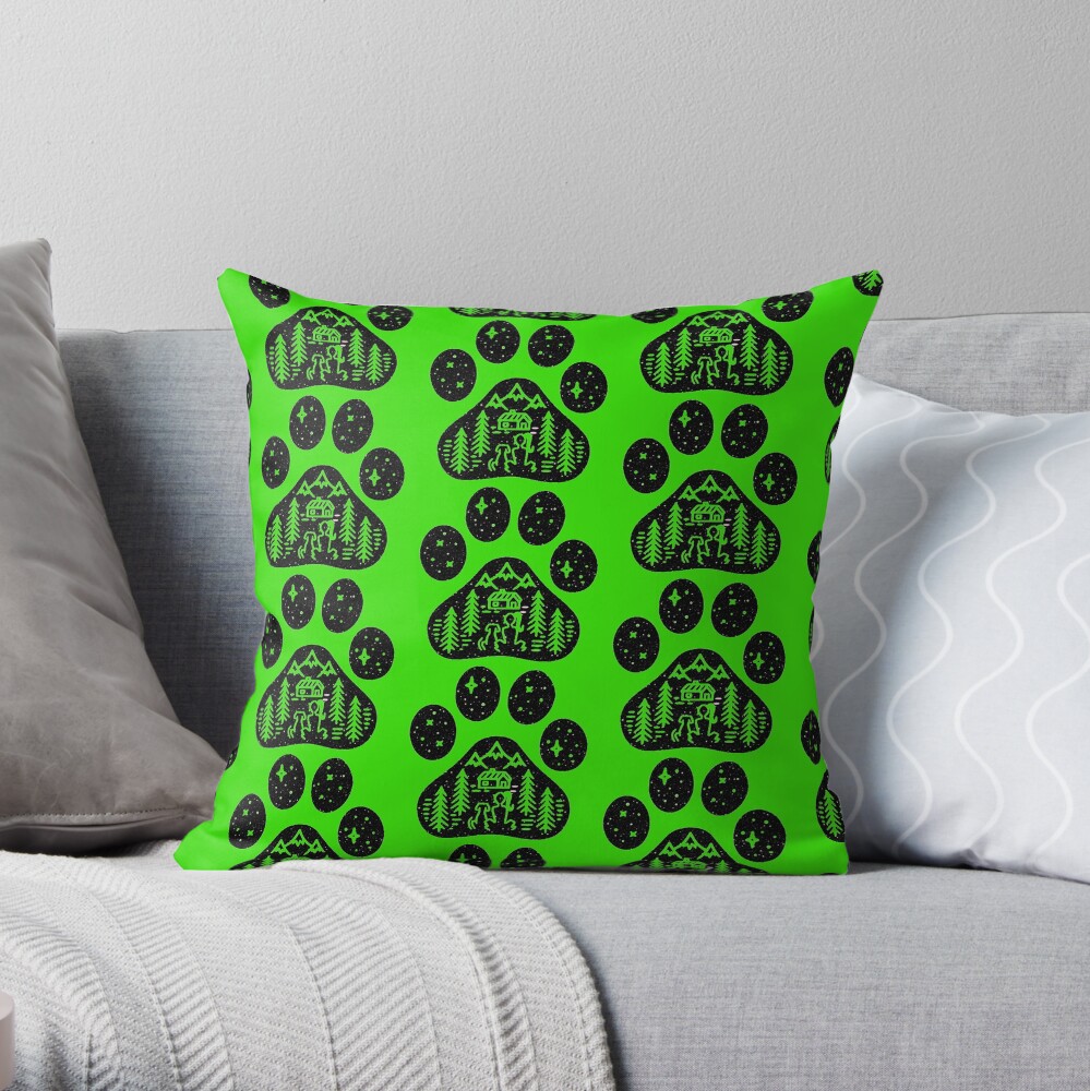 Item preview, Throw Pillow designed and sold by kimoufaster.