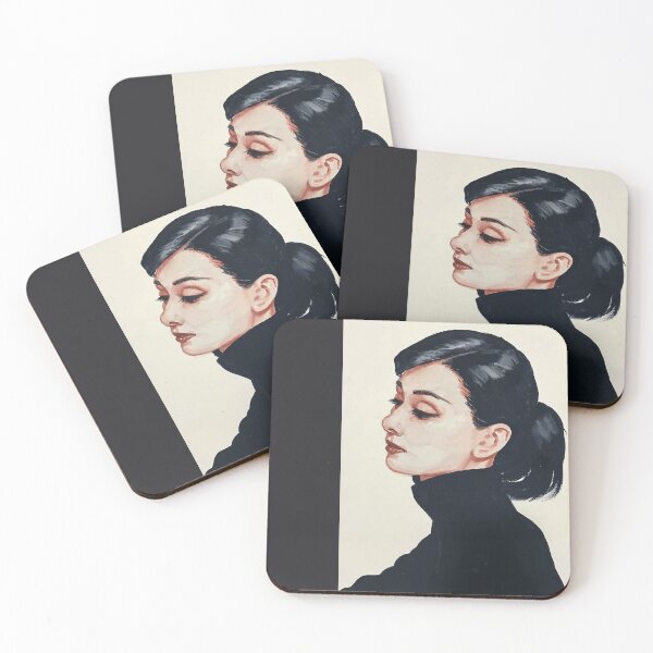 Aperçu de l'œuvre Audrey Hepburn créée et vendue par nat-mercer-art.