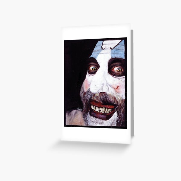 Captain Spaulding Greeting Card