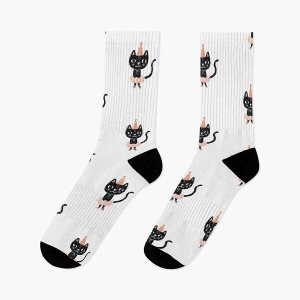 Item preview, ballerina black cat designed and sold by JJLynnDesign.