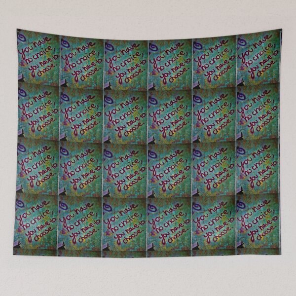 Item preview, You Have No Choice designed and sold by michaelsauerart.