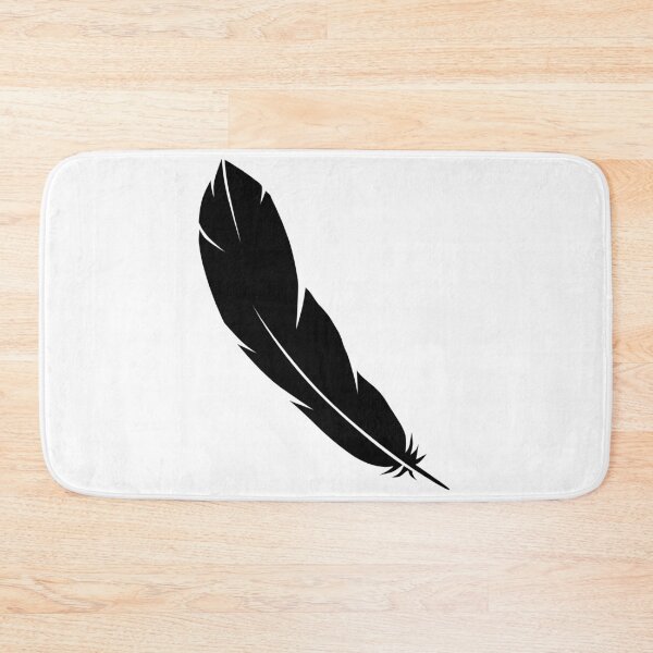 Item preview, black bird feather designed and sold by bc21design.
