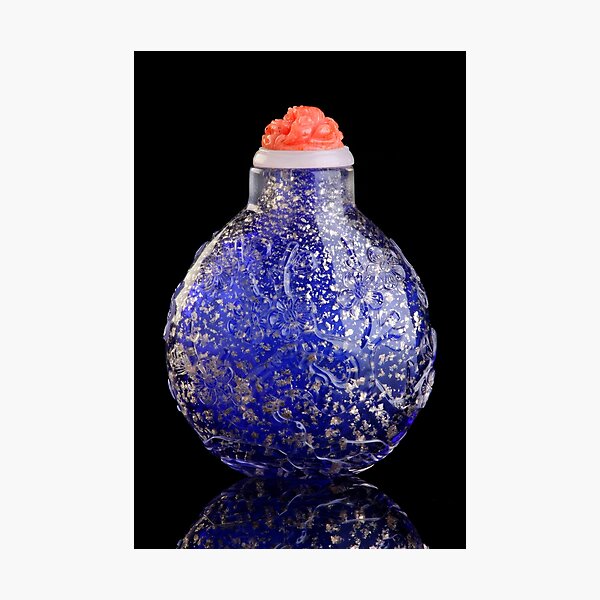 Item preview, Antique carved Chinese snuff bottle designed and sold by mzphoto.