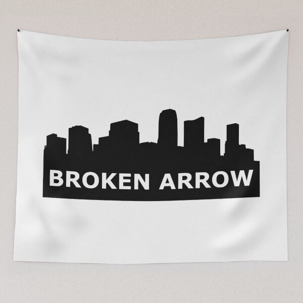 Item preview, Broken Arrow Skyline designed and sold by gulden.