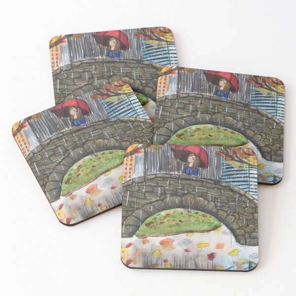 Item preview, Rainy day in the park designed and sold by SarahHulst.