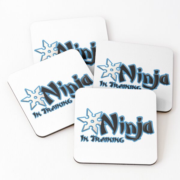 Item preview, Ninja In Training Design in Blue designed and sold by Wombania.