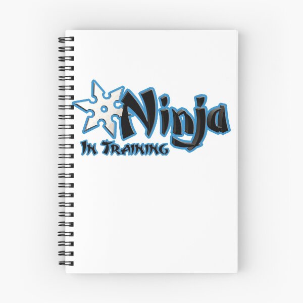 Item preview, Ninja In Training Design in Blue designed and sold by Wombania.