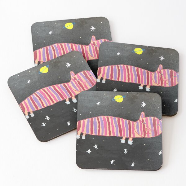 Item preview, Space Cat by Sienna M. designed and sold by CreativeClayArt.