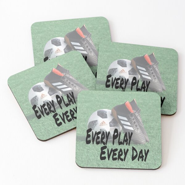 Item preview, Soccer Every Play Every Day Football Cleats designed and sold by mwagie.