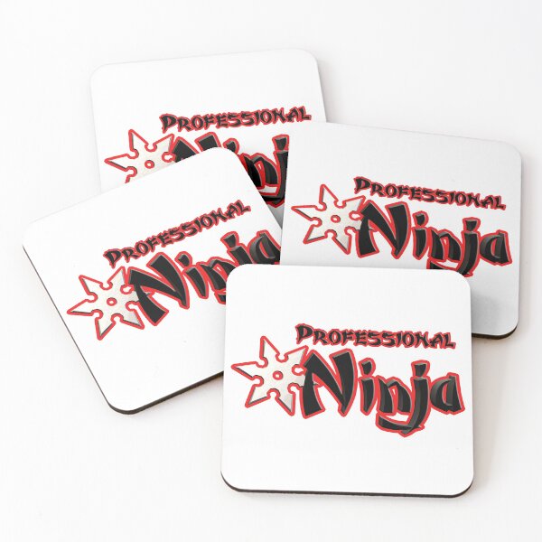 Item preview, Professional Ninja Design in Red designed and sold by Wombania.
