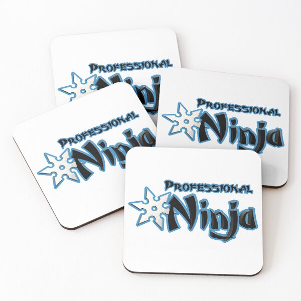 Item preview, Professional Ninja Design in Blue designed and sold by Wombania.